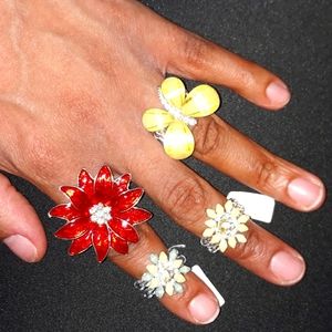 Fashion rings..sizes 7/ sizes 6..multiple colors